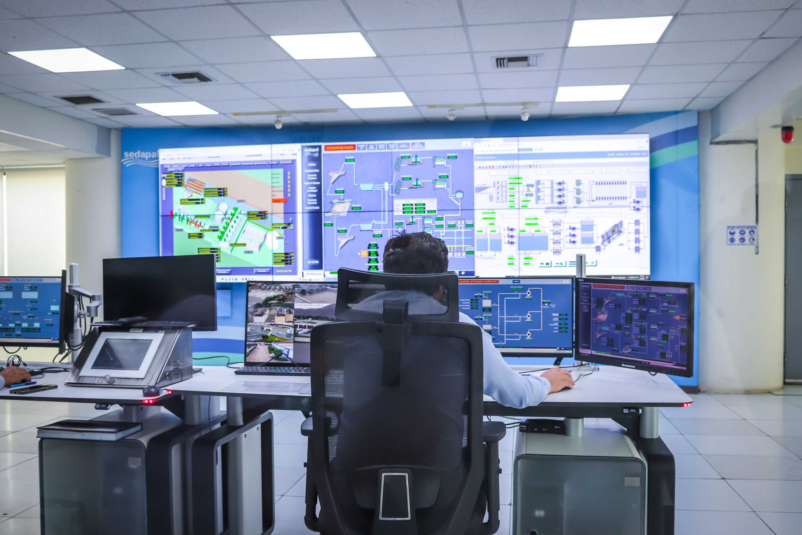 building management system screen